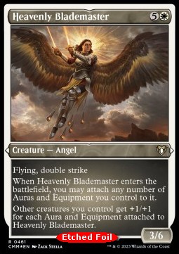 Heavenly Blademaster - Commander Masters Extras 
