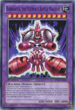 Barbaroid, the Ultimate Battle Machine (V.1 - Common) 