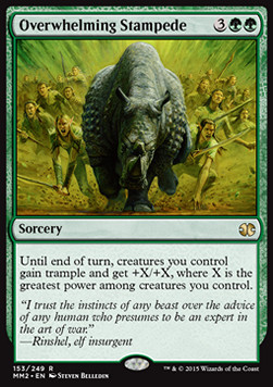 Overwhelming Stampede - Modern Masters 2015 