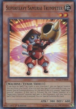 Superheavy Samurai Trumpeter (V.1 - Super Rare) 
