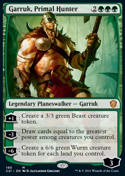 Garruk Primal Hunter - Commander Strixhaven 