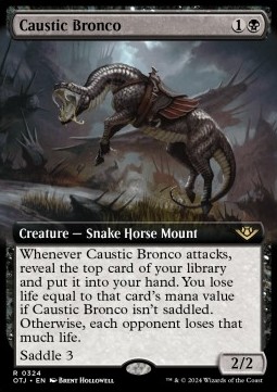 Caustic Bronco - Outlaws of Thunder Junction Extras 