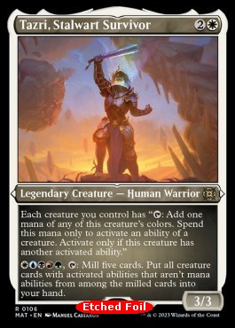 Tazri, Stalwart Survivor (V.2) 