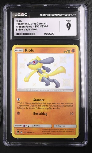 Riolu - HIF 21 - German - CGC 9 