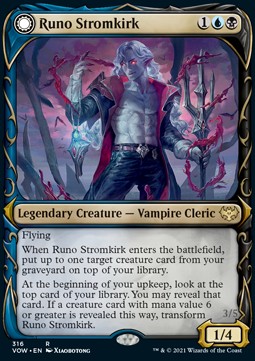 Runo Stromkirk Krothuss Lord of the Deep (V.1) - Innistrad Crimson Vow Extras 