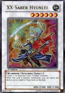 XX-Saber Hyunlei (V.1 - Ultra Rare) 