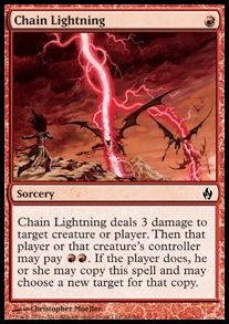 Chain Lightning - Premium Deck Series Fire & Lightning 