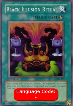 Black Illusion Ritual (V.2 - Super Rare) 