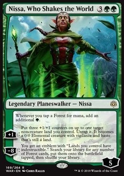 Nissa Who Shakes the World - War of the Spark 