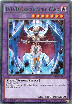 D/D/D Oracle King d'Arc (V.2 - Starfoil Rare) 