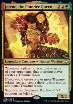 Jolene the Plunder Queen - Commander Streets of New Capenna 
