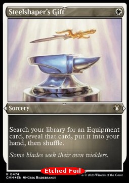 Steelshapers Gift (V.1) - Commander Masters Extras 