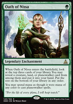 Oath of Nissa - Oath of the Gatewatch 