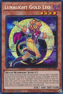 Lunalight Gold Leo (V.1 Secret Rare) 