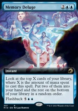 Memory Deluge - Innistrad Midnight Hunt Extras 