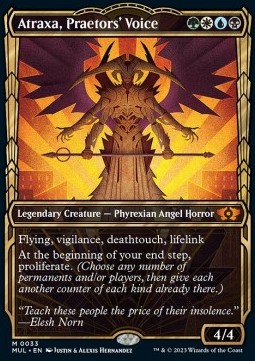 Atraxa Praetors Voice (V.1) - Multiverse Legends 