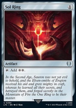Sol Ring - Commander The Lord of the Rings Tales of Middle earth 