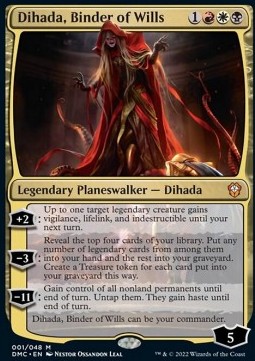 Dihada Binder of Wills - Commander Dominaria United 