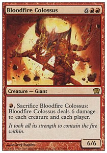 Bloodfire Colossus - Ninth Edition 