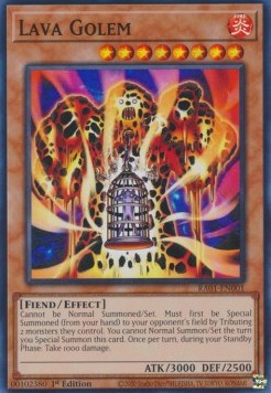 Lava Golem (V.1 Super Rare) 
