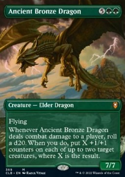 Ancient Bronze Dragon (V.1) - Commander Legends Battle for Baldurs Gate Extras 