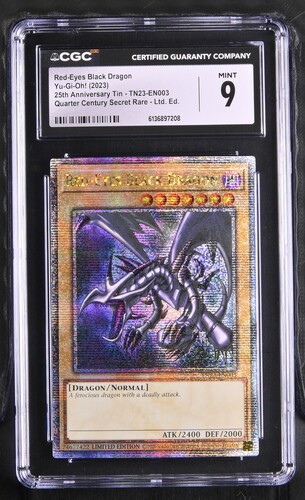 Red Eyes Black Dragon - TN23 3 - English - CGC 9 
