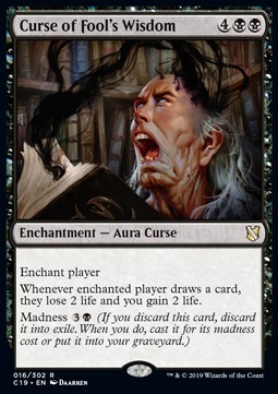 Curse of Fools Wisdom - Commander 2019 
