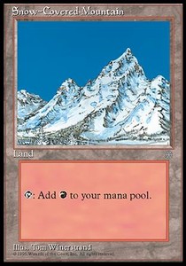 Snow Covered Mountain - Ice Age 