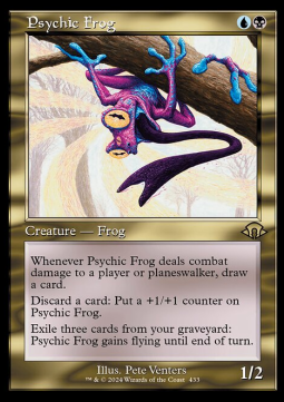 Psychic Frog (V.2) - Modern Horizons 3 Extras 