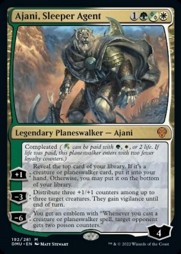Ajani Sleeper Agent - Dominaria United
