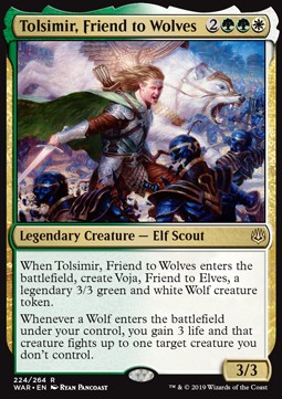 Tolsimir Friend to Wolves - War of the Spark 