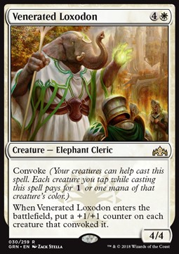 Venerated Loxodon - Guilds of Ravnica 