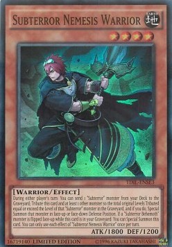 Subterror Nemesis Warrior (V.2 - Super Rare) 