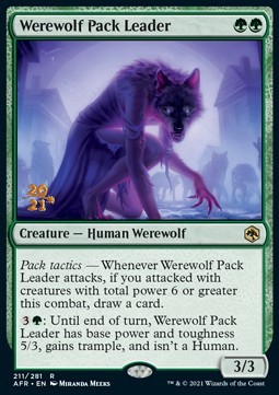 Werewolf Pack Leader (V.1) - Adventures in the Forgotten Realms Promos