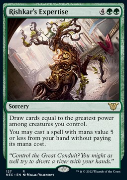 Rishkars Expertise - Commander Kamigawa Neon Dynasty 
