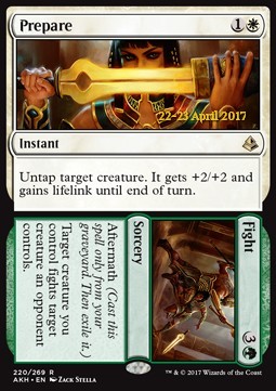 Prepare Fight - Amonkhet Promos 