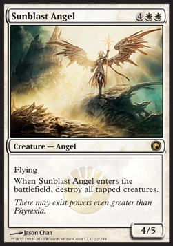 Sunblast Angel - Scars of Mirrodin 