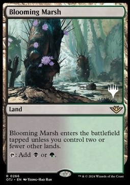 Blooming Marsh (V.2) - Outlaws of Thunder Junction Promos 