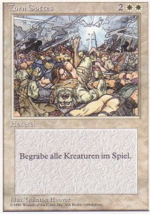 Wrath of God - Foreign White Bordered 