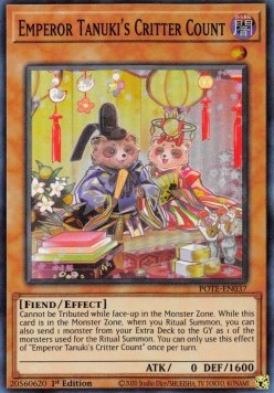 Emperor Tanuki's Critter Count 