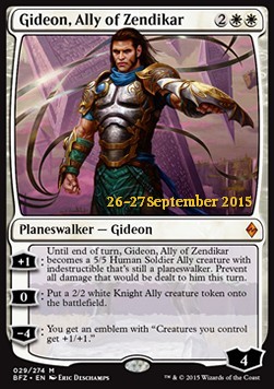Gideon Ally of Zendikar - Battle for Zendikar Promos 