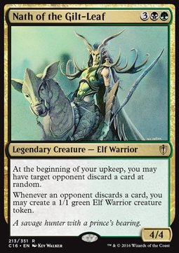Nath of the Gilt Leaf - Commander 2016 