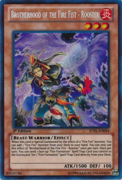 Brotherhood of the Fire Fist - Rooster 