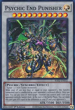 Psychic End Punisher (V.1 Super Rare) 
