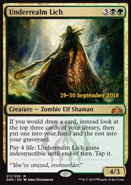 Underrealm Lich - Guilds of Ravnica Extras 