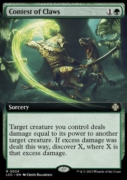 Contest of Claws - Commander The Lost Caverns of Ixalan Extras 