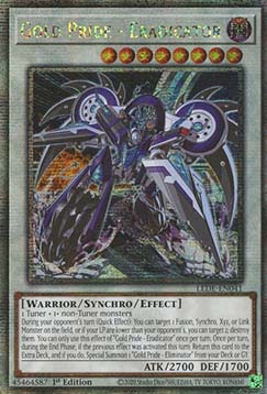Gold Pride Eradicator (V.2 Quarter Century Secret Rare) 