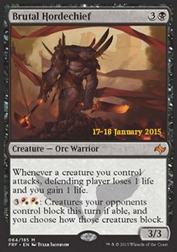 Brutal Hordechief - Fate Reforged Promos 