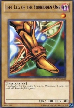 Left Leg of the Forbidden One (V.3 - Rare) 