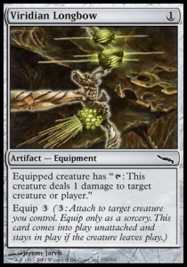 Viridian Longbow - Mirrodin 